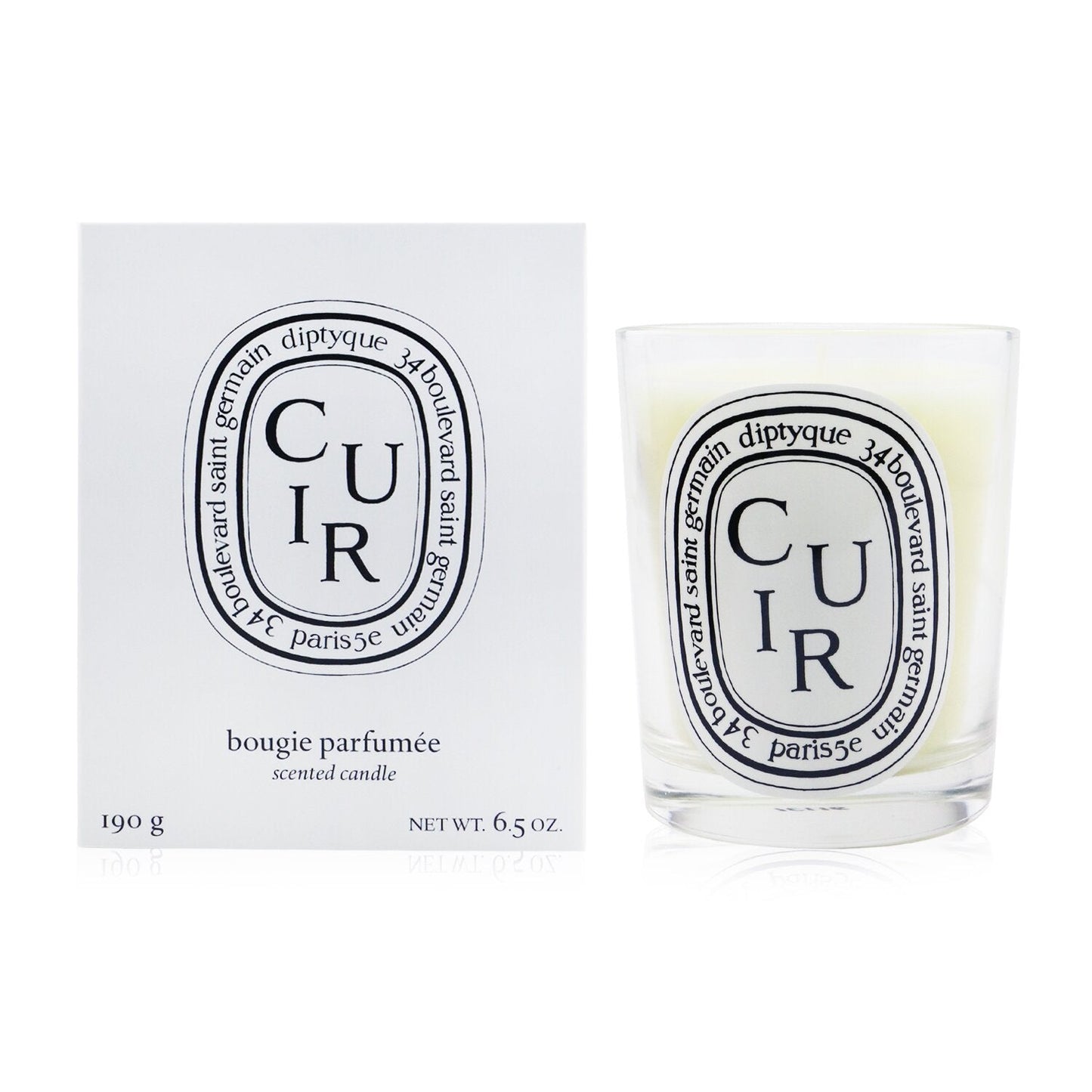 Diptyque Scented Candle - Cuir (Leather)  190g/6.5oz