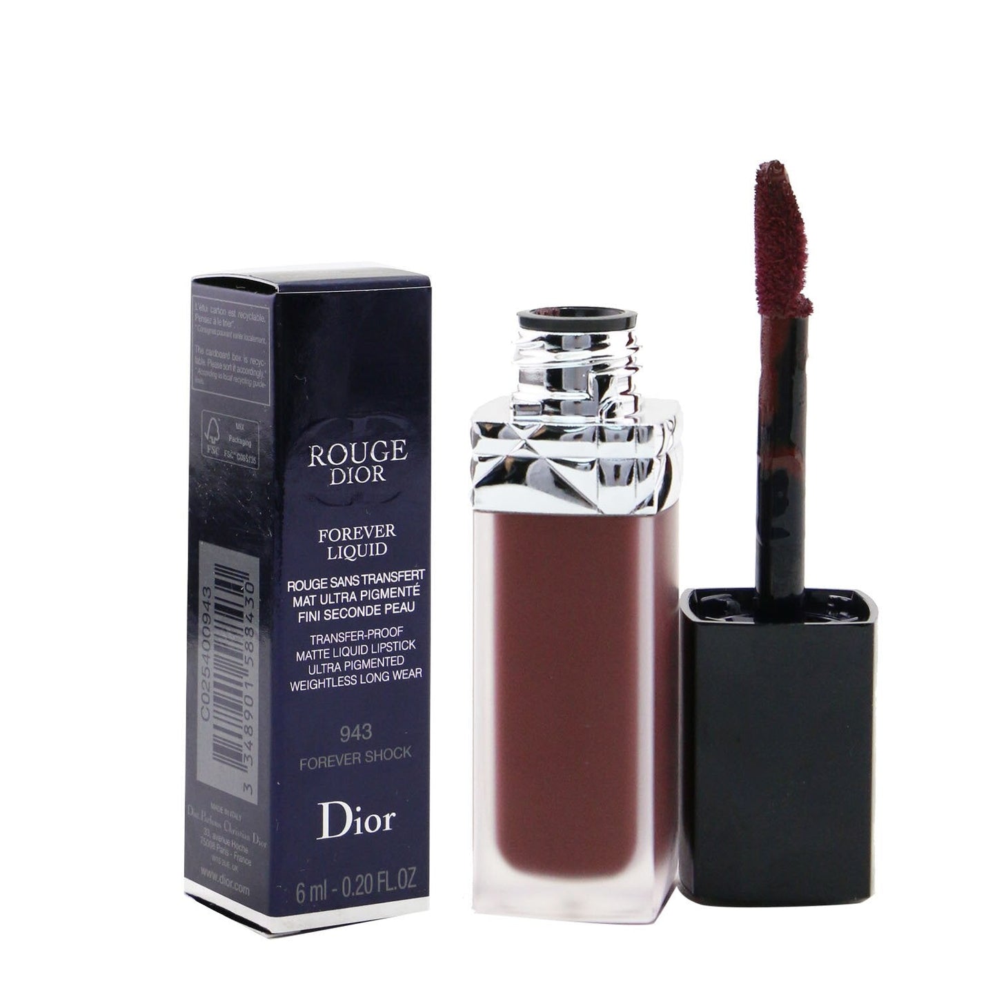 Christian Dior Rouge Dior Forever Matte Liquid Lipstick - # 200 Forevernude Touch  6ml/0.2oz