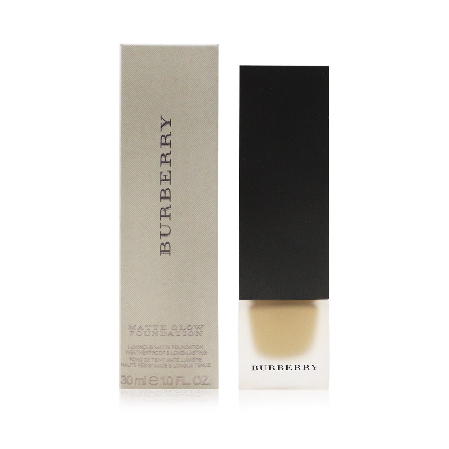 Burberry Matte Glow Foundation ? # No. 60 Medium Warm  30ml/1oz