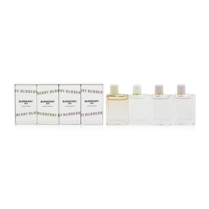 Burberry Her Miniature Coffret: 2x Eau De Parfum + Eau De Toilette + London Dream Eau De Parfum 4x5ml/0.16oz