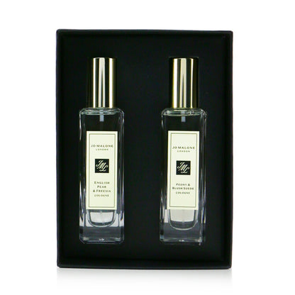 Jo Malone Cologne Duo Coffret: English Pear & Freesia , Peony & Blush Suede  2x30ml/1oz