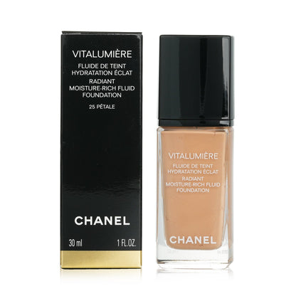 Chanel Vitalumiere Radiant Moisture Rich Fluid Foundation - #41 Natural Beige  30ml/1oz