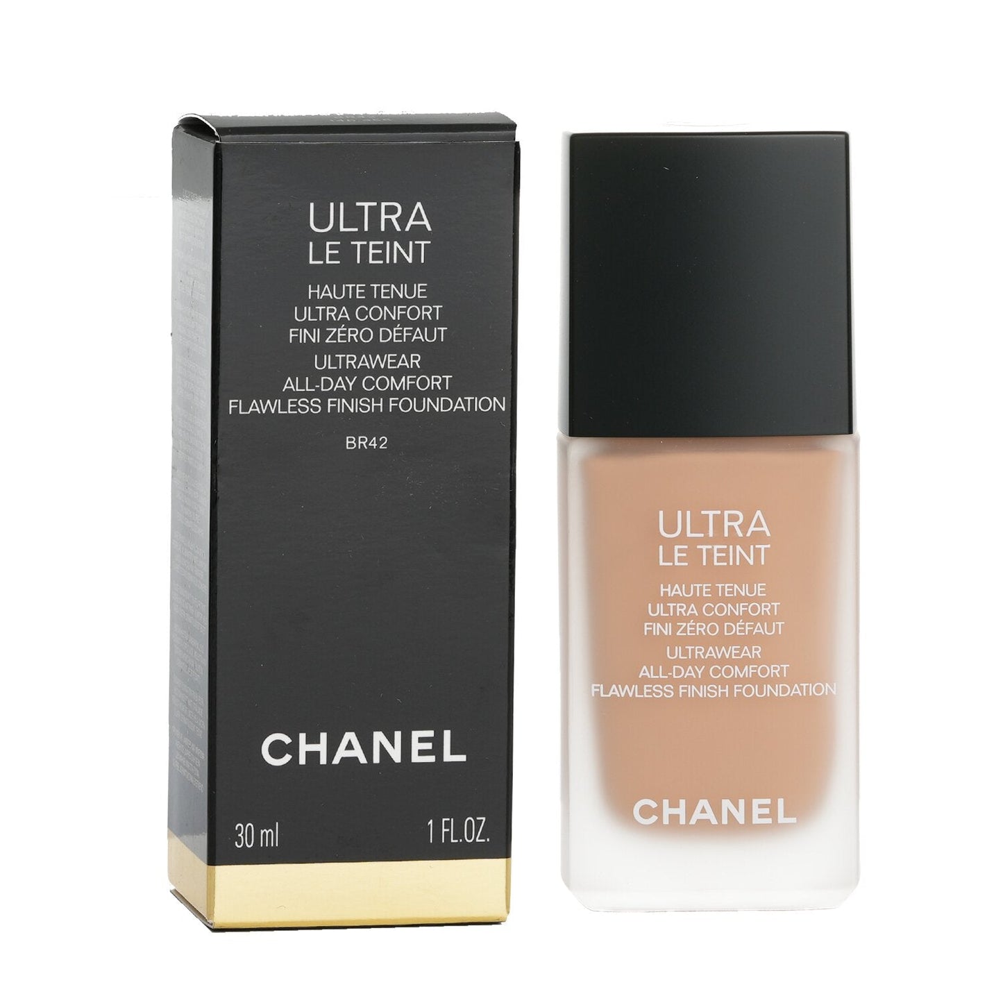Chanel Ultra Le Teint Ultrawear All Day Comfort Flawless Finish Foundation - # B50  30ml/1oz