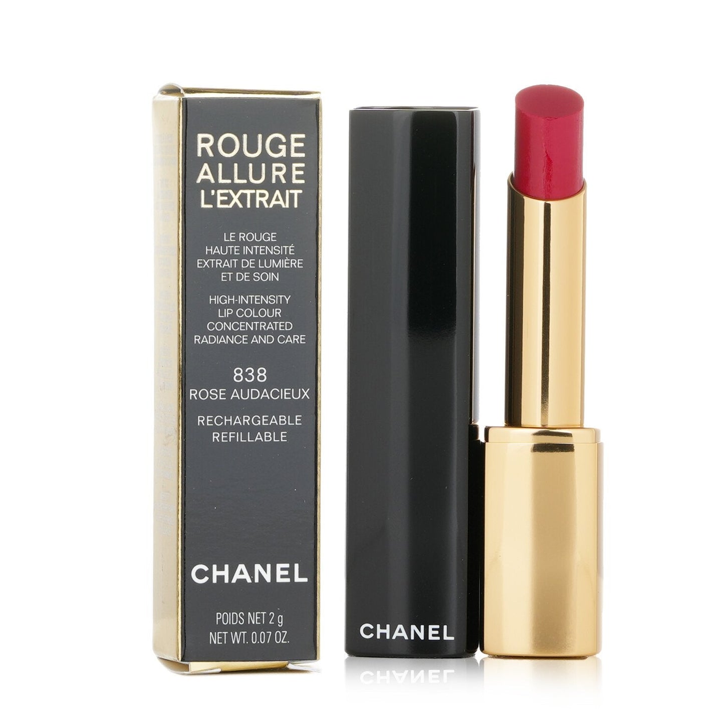 Chanel Rouge Allure L’extrait Lipstick - # 854 Rouge Puissant  2g/0.07oz