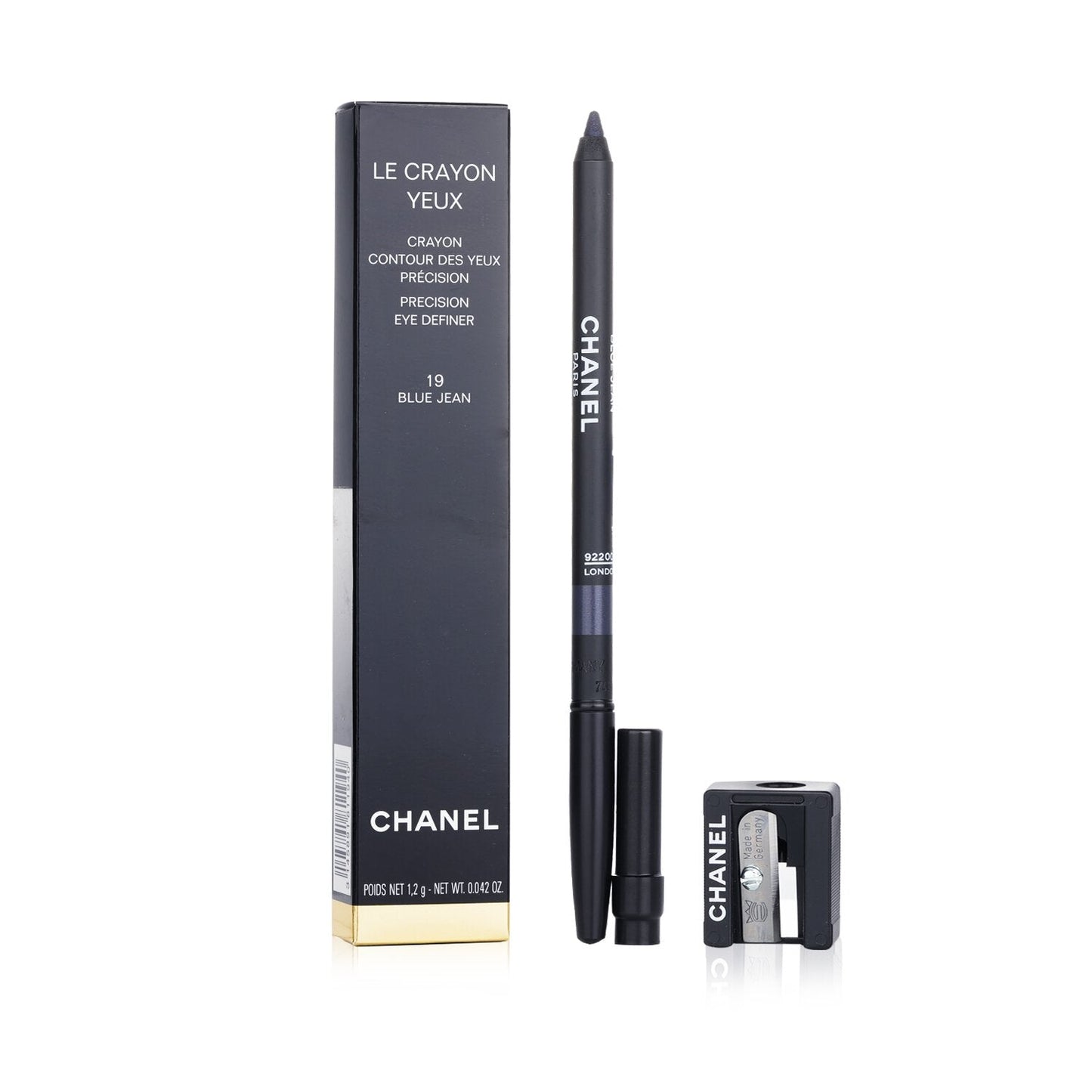 Chanel Le Crayon Yeux - # 01 Noir Black  1.2g/0.042oz