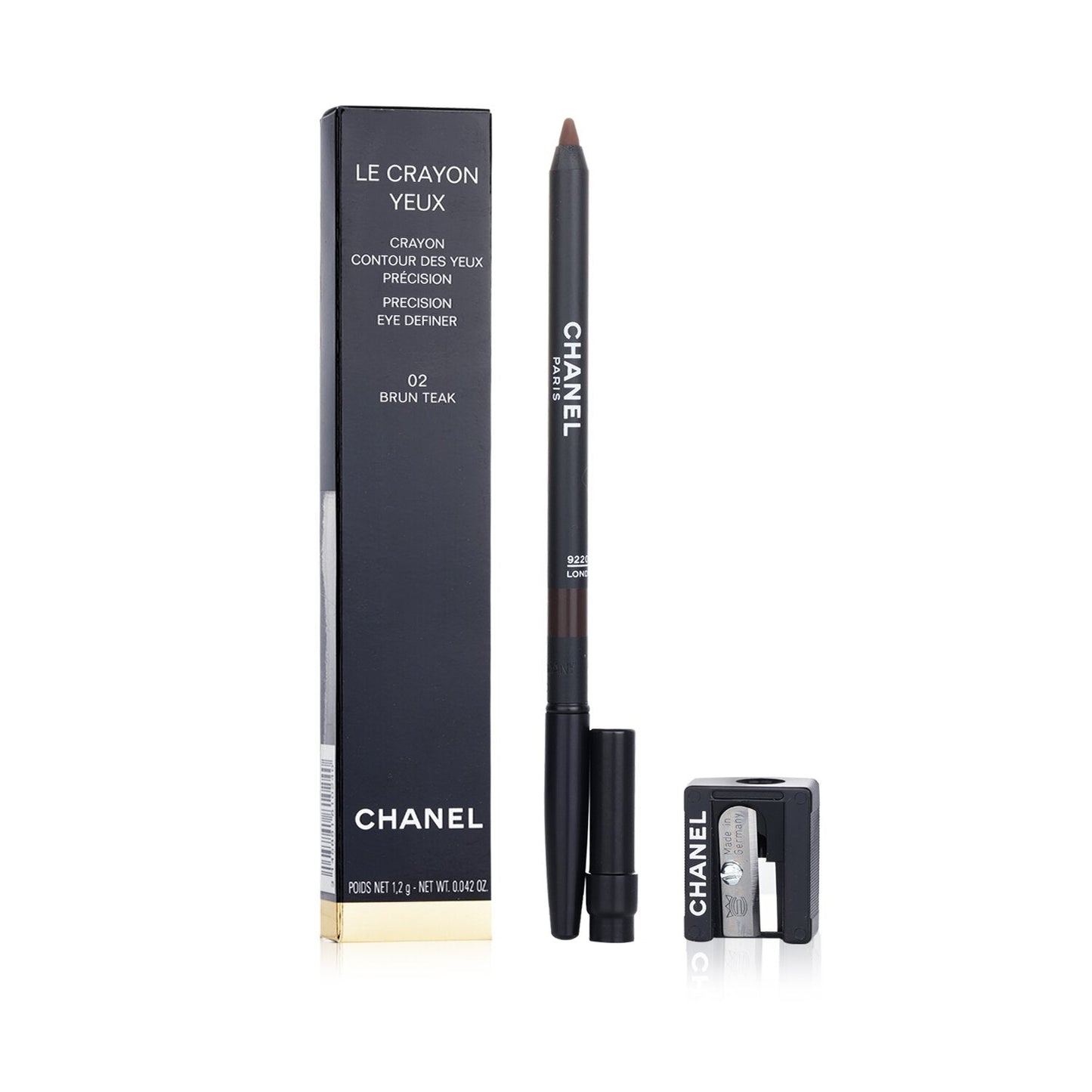 Chanel Le Crayon Yeux - # 01 Noir Black  1.2g/0.042oz