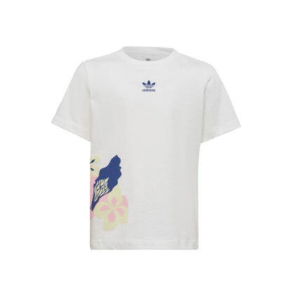 Kids' adidas Flower Print Tee