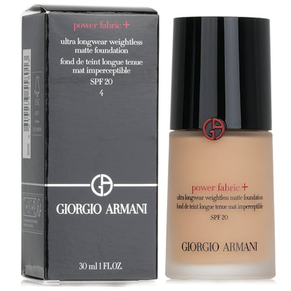 Giorgio Armani Power Fabric+ Ultra Longwear Weightless Matte Foundation SPF 20 - # 5  30ml/1oz