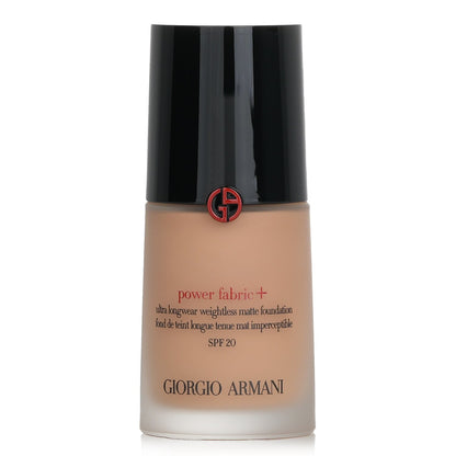Giorgio Armani Power Fabric+ Ultra Longwear Weightless Matte Foundation SPF 20 - # 5 (Unboxed)  30ml/1oz