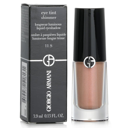 Giorgio Armani Eye Tint Shimmer Longwear Luminous Liquid Eyeshadow - # 12 S Shell  3.9ml/0.13oz