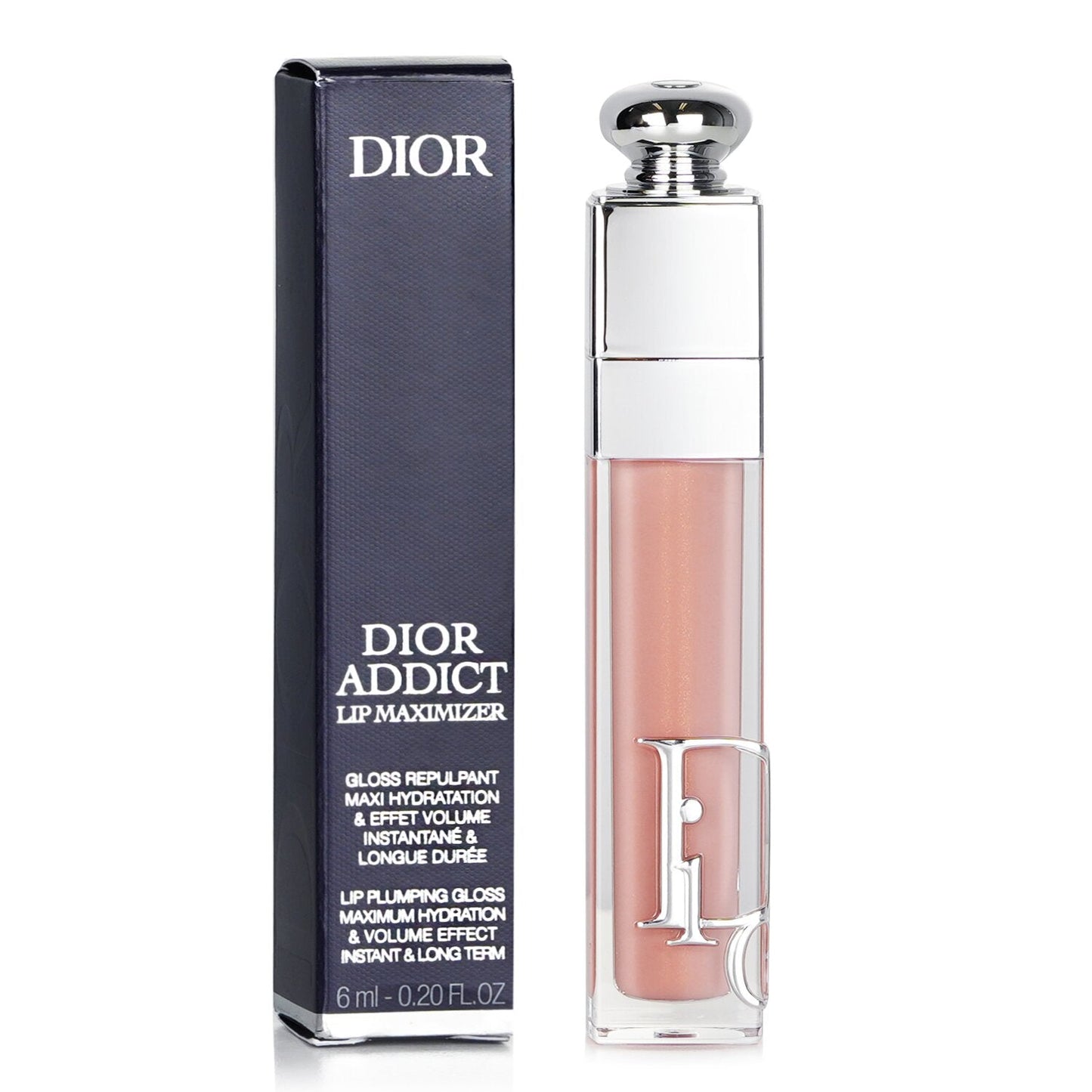 Christian Dior Addict Lip Maximizer Gloss - # 038 Rose Nude  6ml/0.2oz