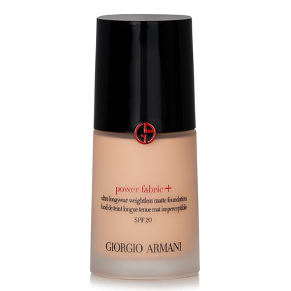 Giorgio Armani Power Fabric+ Ultra Longwear Weightless Matte Foundation SPF 20 - # 5.75  30ml/1oz