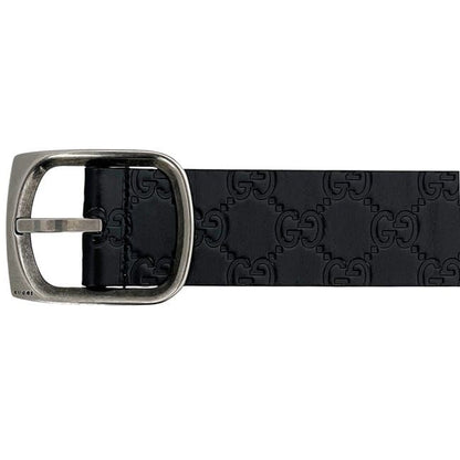 Gucci Belt Black Cima 90 36