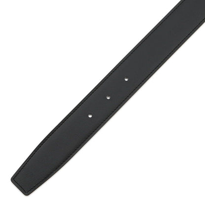 Hermes Belt Jumbo Black Gold Silver Box Calf Togo 80