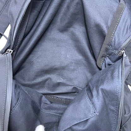 Balenciaga Backpack Black Leather Canvas