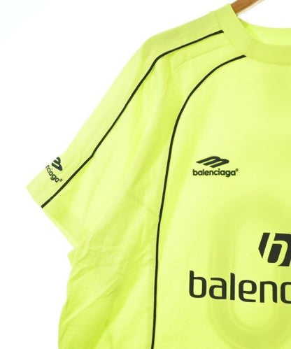 Balenciaga T-Shirt Cotton Fluorescent Yellow