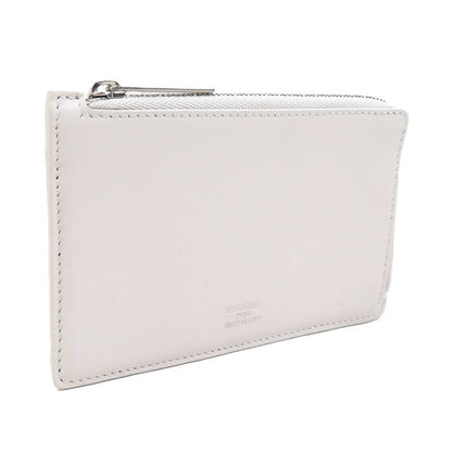 Balenciaga Card Case Leather Ivory