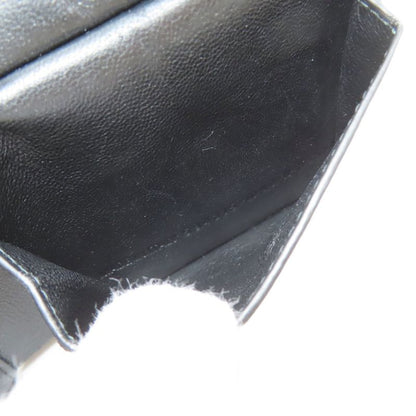 Balenciaga Logo Bifold Wallet Leather
