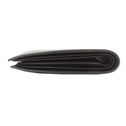 Balenciaga Logo Bifold Wallet Leather