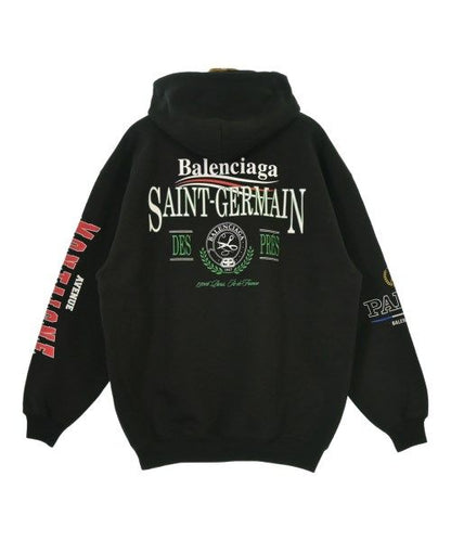 Balenciaga Hoodie Cotton Black