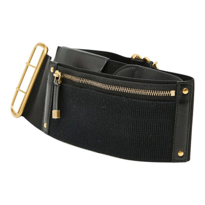 Dior Saddle Black Fabric Leather