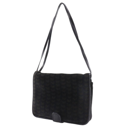Bottega Veneta 2-Way Shoulder Butterfly Pattern Suede Black Tote Bag