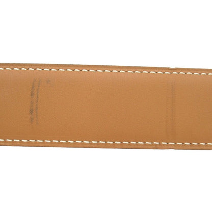 Hermes Buckle Reversible Belt Box Calfskin Leather 70 Black Beige