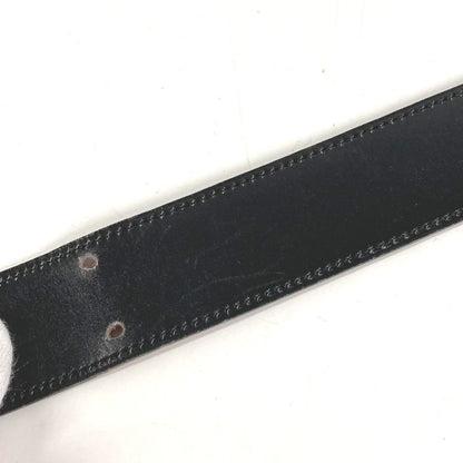 Hermes Belt Leather Red Black