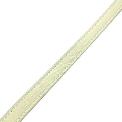 Dior Thin Belt Narrow White Leather Sophisticated Simple Looks Great