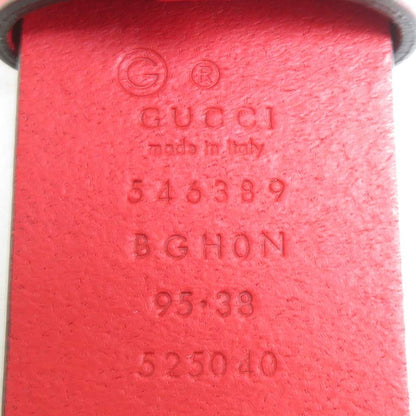Gucci Belt Interlocking Red