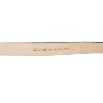 Louis Vuitton Monogram Belt 70 Brown Leather