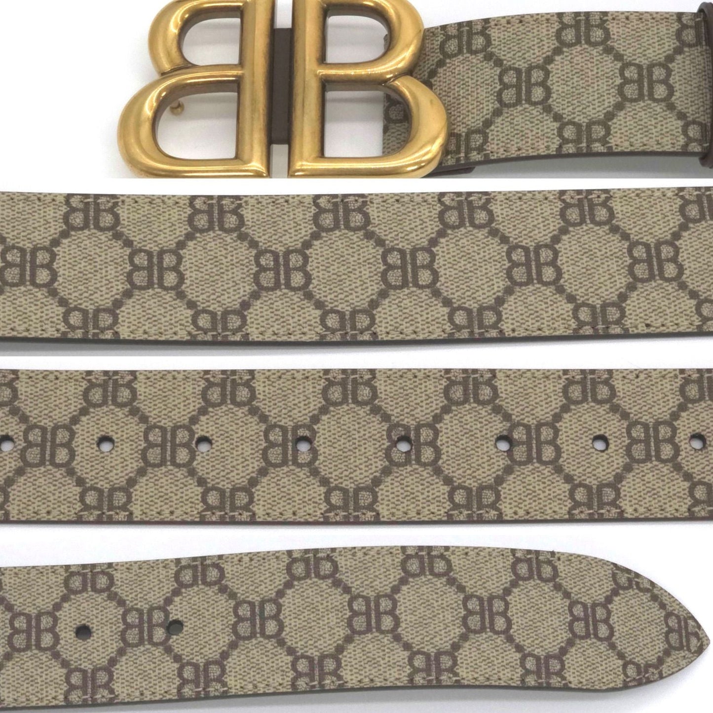 Gucci The Hacka Project BB Signature Belt 90 Waist 45 95 Adjustment Large