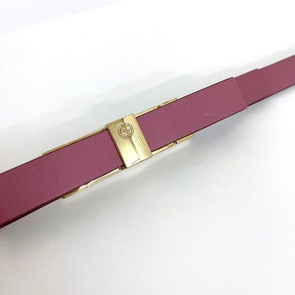 Gucci Waist Belt Pink Interlocking