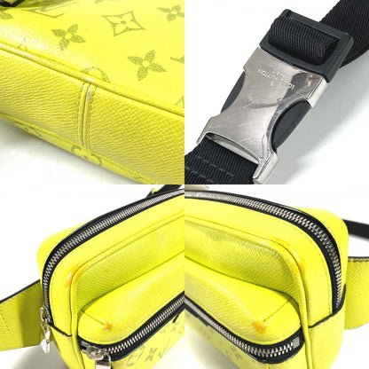 Louis Vuitton Belt Bag Outdoor Messenger PM Taiga Leather Yellow