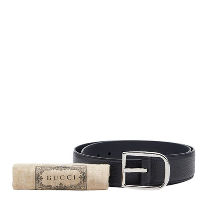 Gucci Belt 85 34 Navy Leather