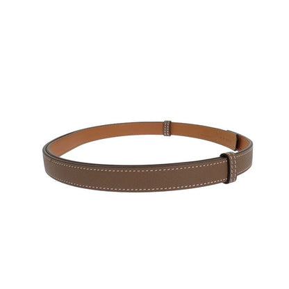 Hermes Kelly 18 Belt Veau Epsom Beige Etoupe Gold