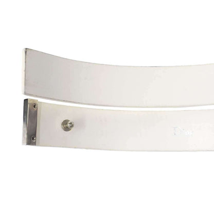 Dior Homme Leather Belt White 90