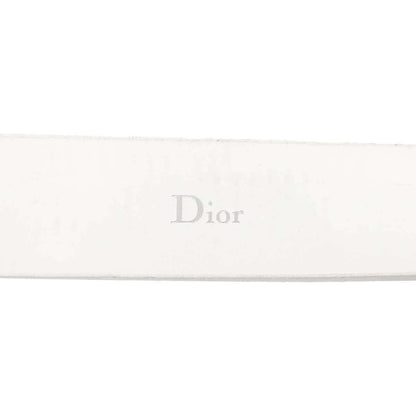 Dior Homme Leather Belt White 90
