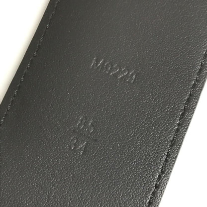 Louis Vuitton Belt Ceinture LV Initial Epi Leather Noir Black
