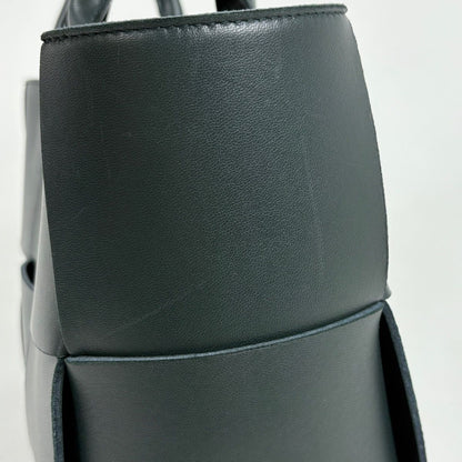 Bottega Veneta Arco Tote Bag Maxi Intrecciato Leather Green