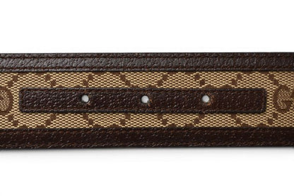 Gucci Belt GG Buckle Brown Beige 85