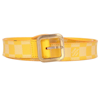 Louis Vuitton Ceinture Tresor Damier Leather Belt 90