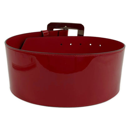 Gucci Belt 80 32 Red Leather