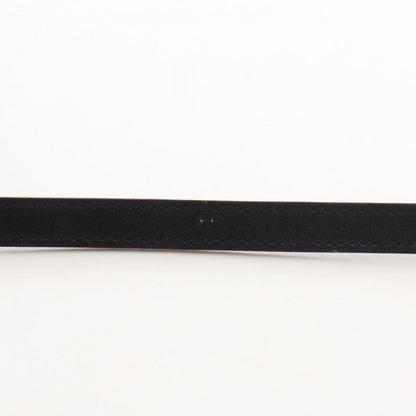 Chanel Belt Logo Plate Leather