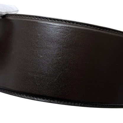 Bottega Veneta Belt Brown M Thick Waist 88 85 Leather