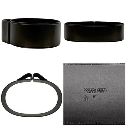 Bottega Veneta Belt Brown M Thick Waist 88 85 Leather