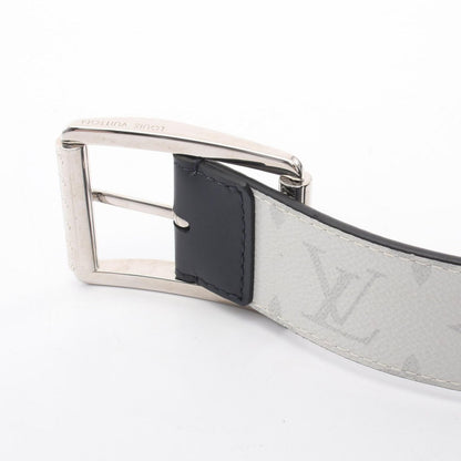 Louis Vuitton Belt Ceinture Reverso 40 Monogram Silver Reversible Leather