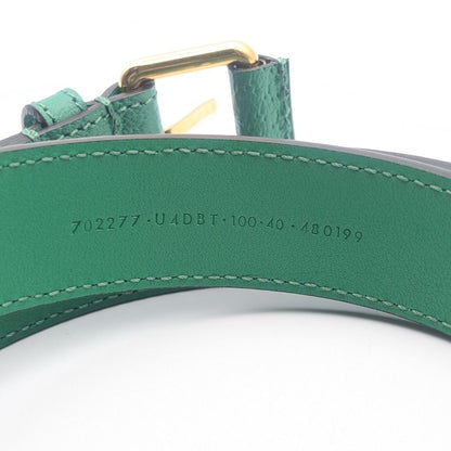 Gucci Adidas Collaboration Leather Belt