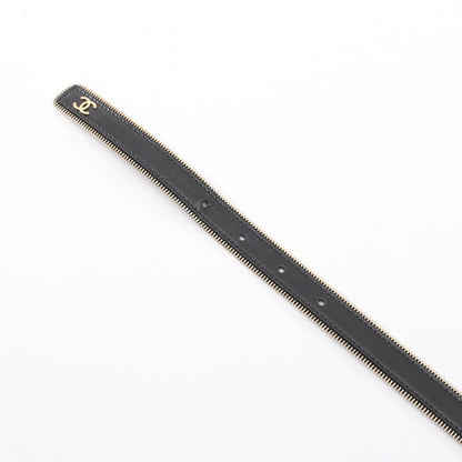 Chanel Belt CC Logo Leather