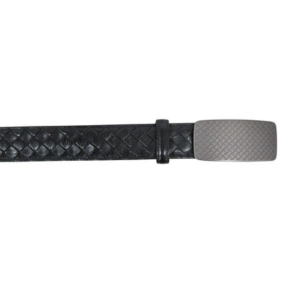 Bottega Veneta Leather Belt Buckle 90 Black